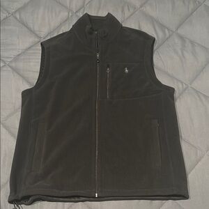Men's Ralph Lauren Black Fleece Vest